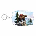 BEAR WITH CAMPING BAG - 0008