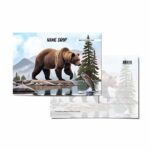 BEAR CATCHING FISH - 0017